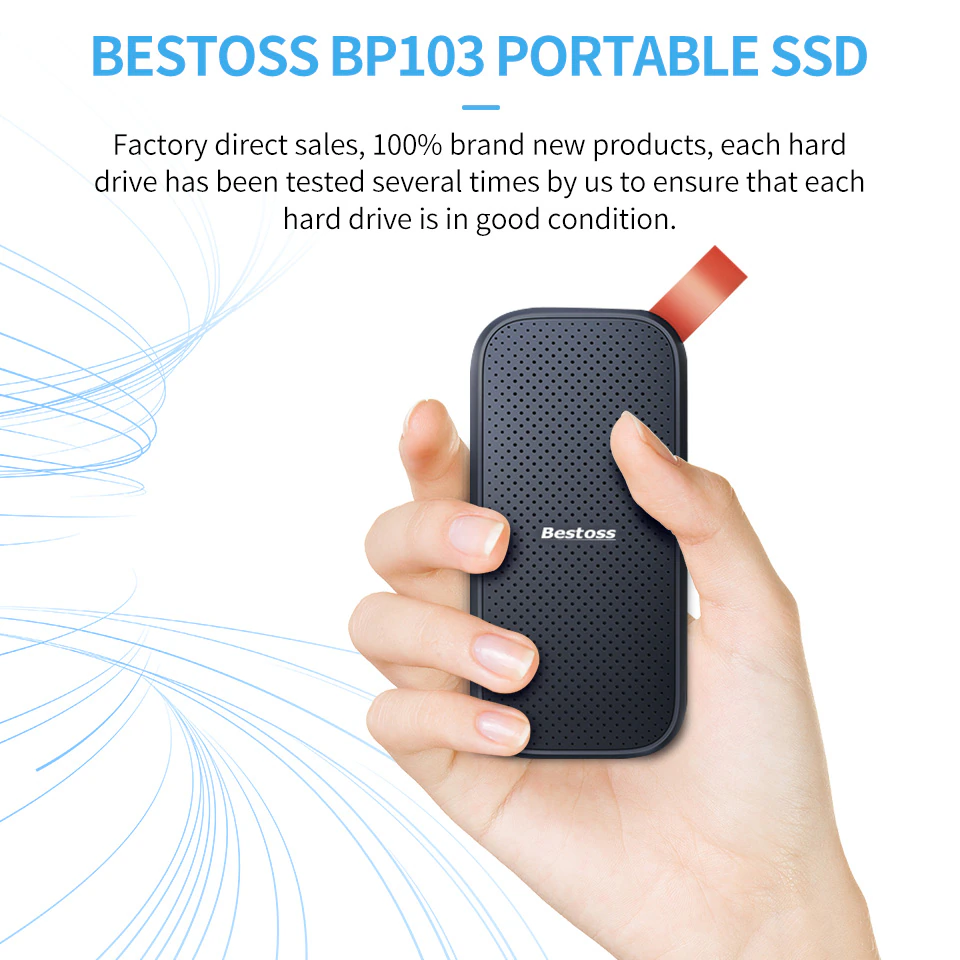 BP103 पोर्टेबल बाहरी SSD