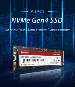 SSDs PCLe 4.0 NVMe no atacado