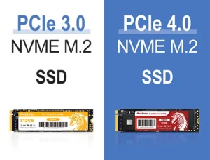PCIe 3.0 と 4.0 nvme