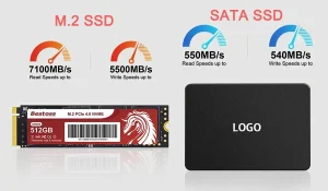 M.2 SSDとSATA SSDの違い