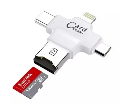 Chiavetta USB 4 in 1