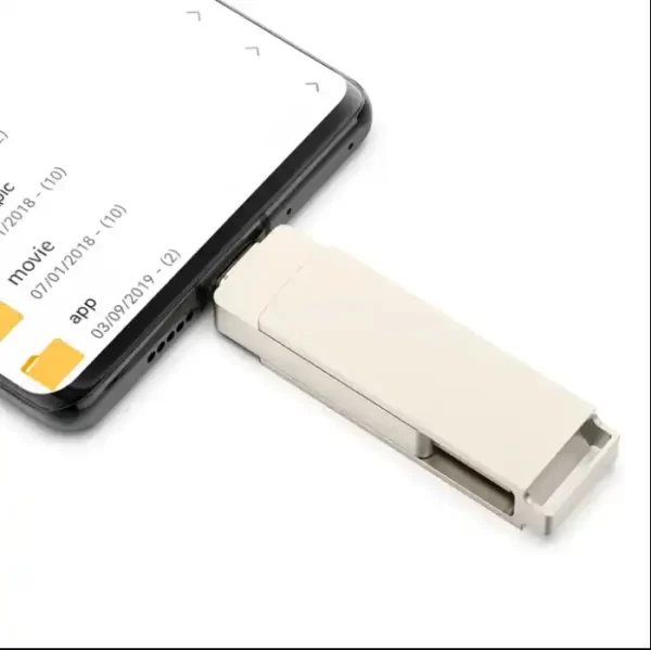 2-in-1 USB flash drive