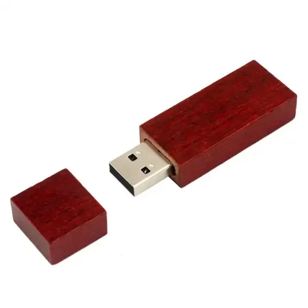 Wooden gift box USB flash drive