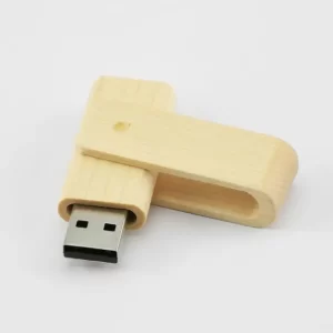 Unidade flash USB de madeira