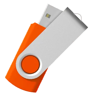 USB 플래시 드라이브 회전