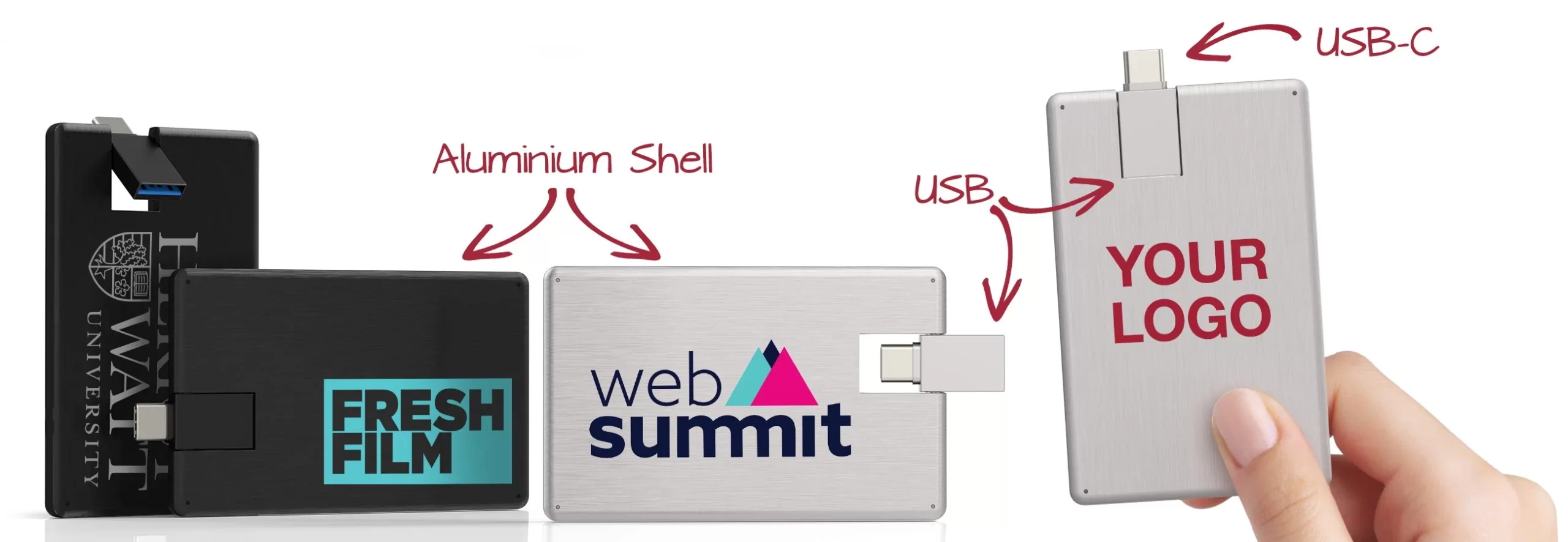Cartões USB e Tipo C Unidades flash USB