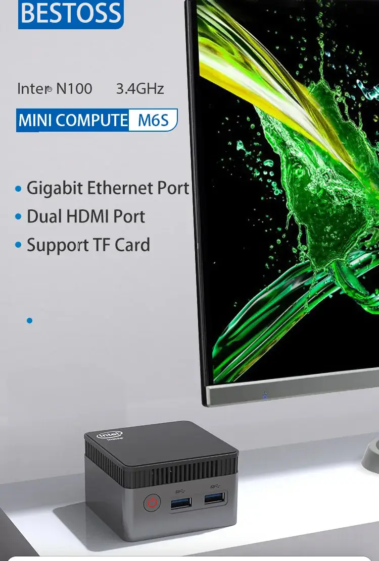 M6S N100 Mini PC