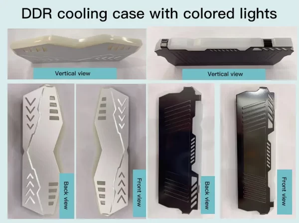 DDR cooling case with RGB lights