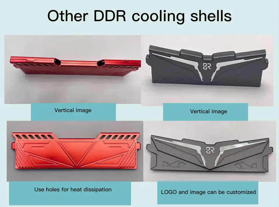 PC DDR RAM cooling kit