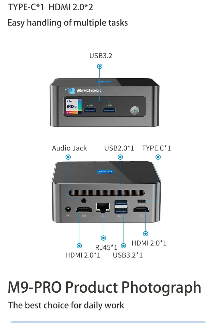 M9 Pro Mini PC