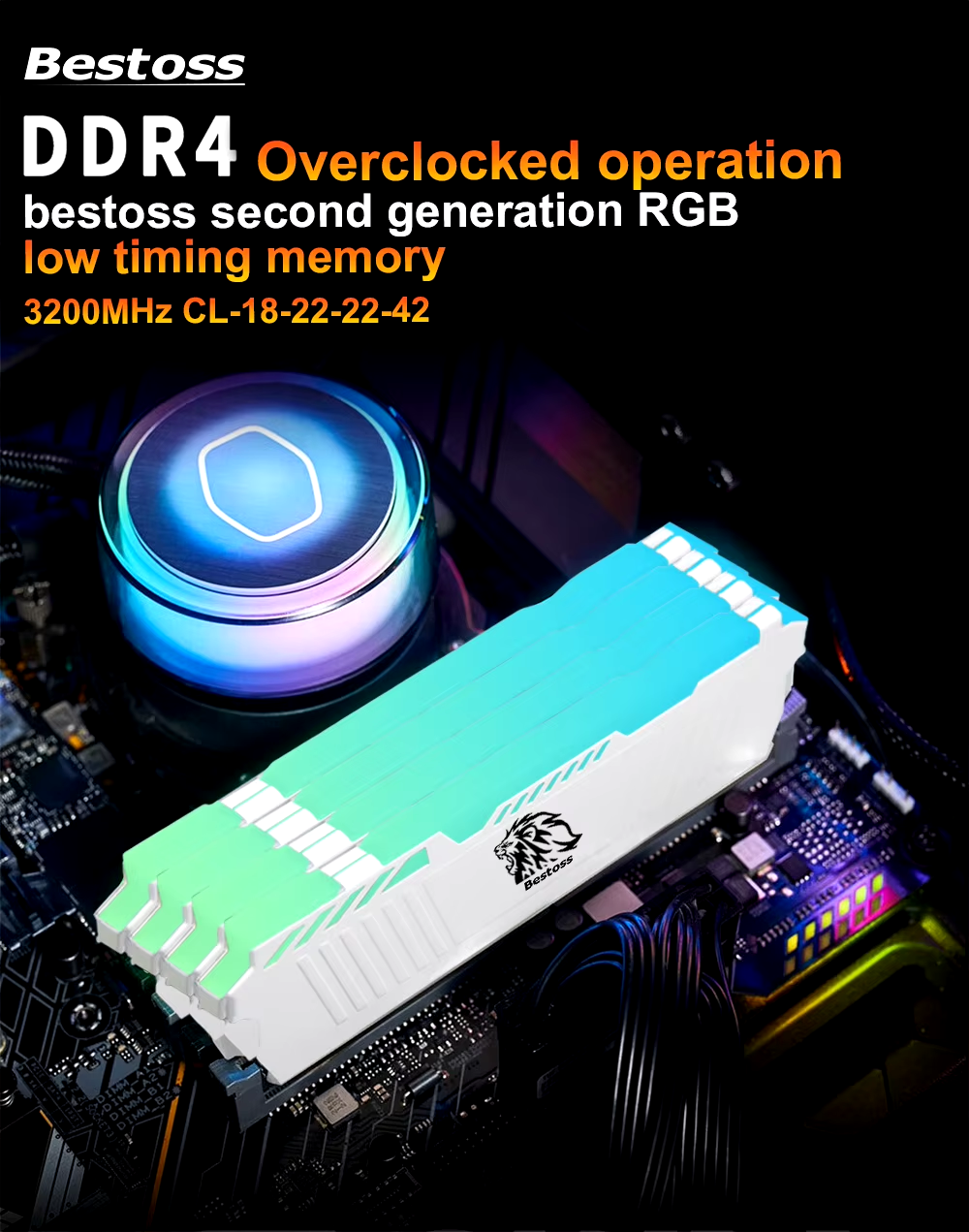 DDR RAM with RGB light